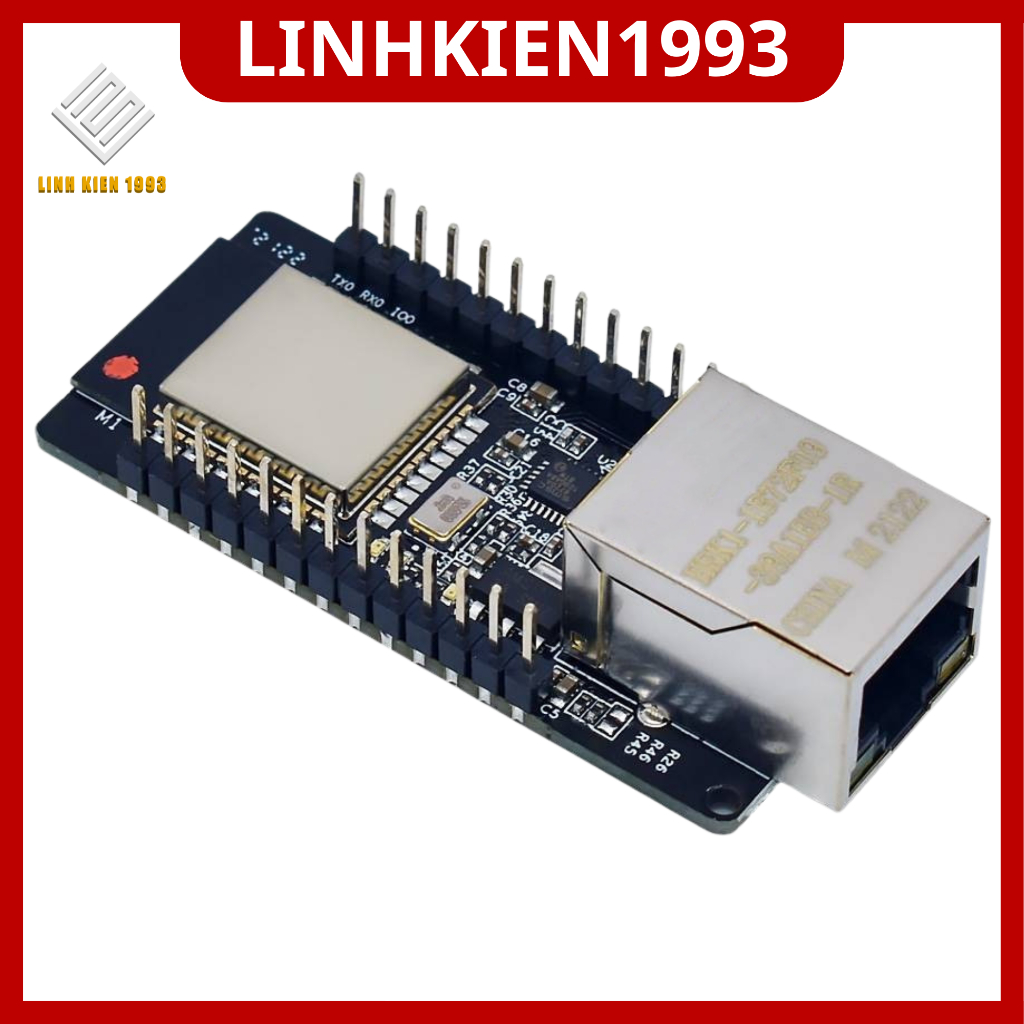 Bo Mạch Phát Triển ESP32 LAN RJ45 IoT TCP/IP,Module ESP32 Ethernet ...